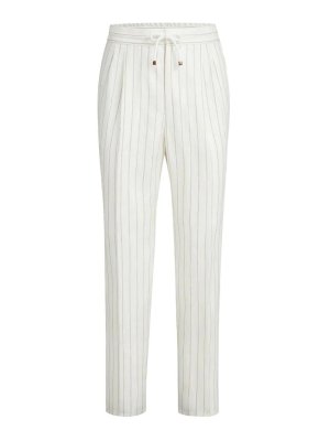 BRUNELLO CUCINELLI: Casual Hosen - Casual Hose - Weiß
