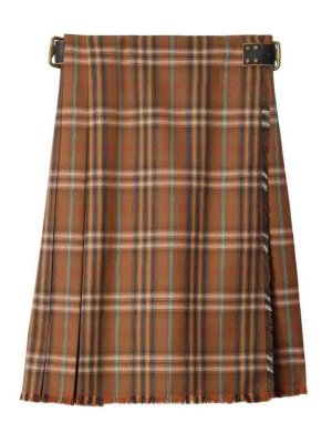 BURBERRY: Knielange und Midi Röcke - Midirock - Braun