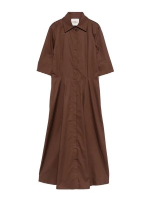 CRIDA: Vestidos media pierna - Vestido Midi - Camel