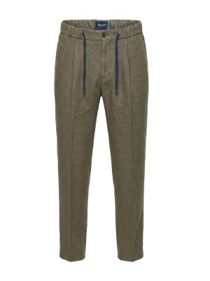 DRUMOHR: Pantalones casual - Pantalón Casual - Verde Oscuro