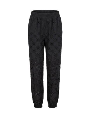 ERMANNO SCERVINO: Pantalones deportivos - Pantalones Deportivos - Negro