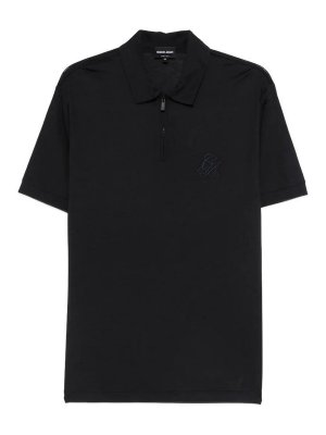 GIORGIO ARMANI: Polos  - Polo - Bleu