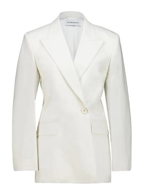 GIVENCHY: blazers - Double breasted tailored jacket