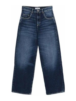 ICON DENIM: jeans dritti, a sigaretta - Jeans a gamba larga color papavero