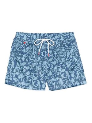 KITON: Badeanzüge - Badeanzug - Blau