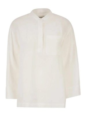 Max Mara: Hemden - Hemd - Weiß