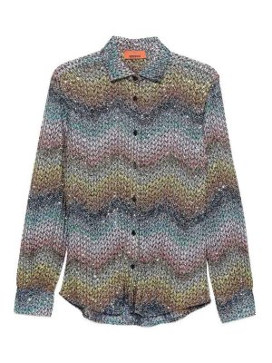 MISSONI: Hemden - Hemd - Blau