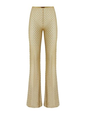 MISSONI: Pantalones casual - Pantalón Casual - Dorado