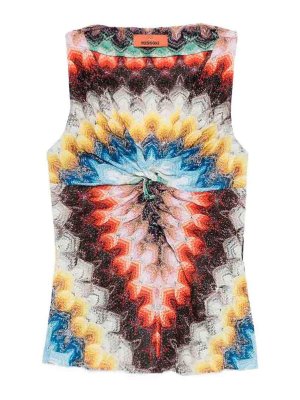 MISSONI: トップス＆タンクトップ - トップ/タンクトップ - マルチカラー