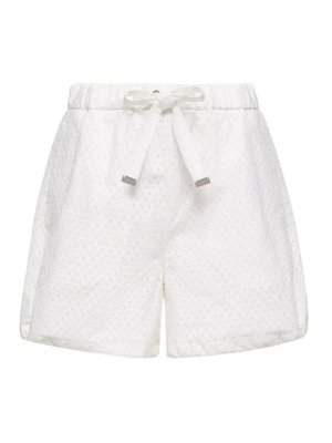 MONCLER: Shorts - Short - Blanc