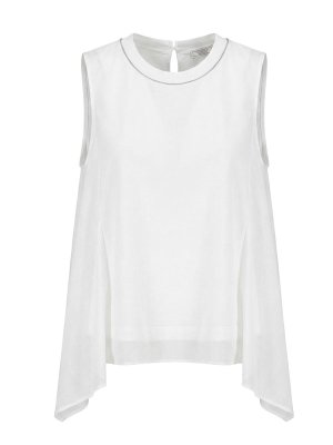 PESERICO: T-shirts - T-Shirt - Weiß