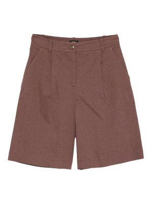 Pinko: Shorts - Shorts - Marrón