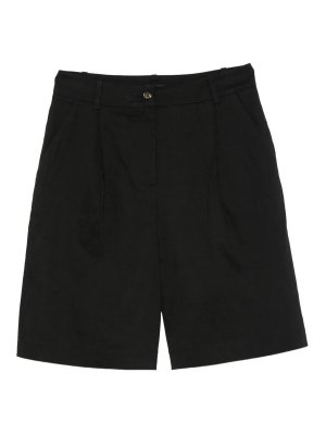 Pinko: Shorts - Shorts - Negro