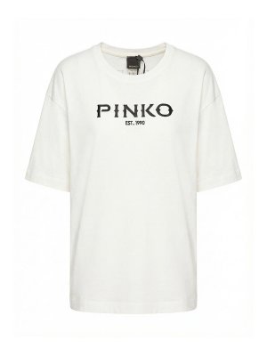 Pinko: T-shirts - T-Shirt - Weiß