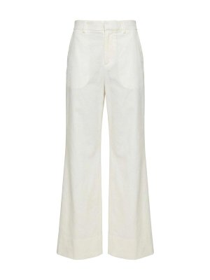 TWINSET: pantaloni casual - Pantaloni a gamba larga