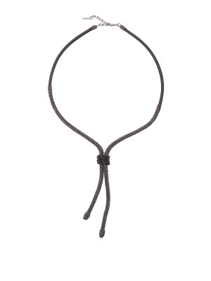 BRUNELLO CUCINELLI: Collar - Collar - Negro