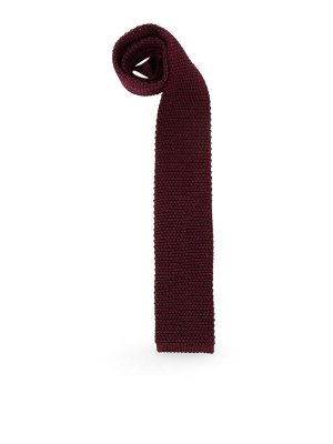 BRUNELLO CUCINELLI: Krawatten und Fliegen - Krawatte - Bordeaux