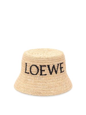 LOEWE: hats & caps - Paula`s ibiza `loewe` bucket hat
