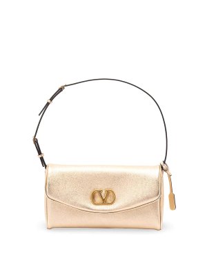 VALENTINO GARAVANI: Clutches - Clutch - Gold