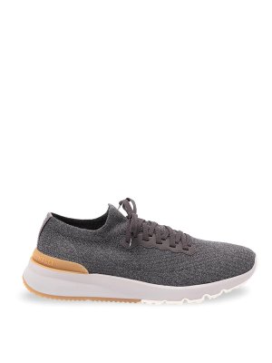 BRUNELLO CUCINELLI: Sneaker - Sneaker - Grau
