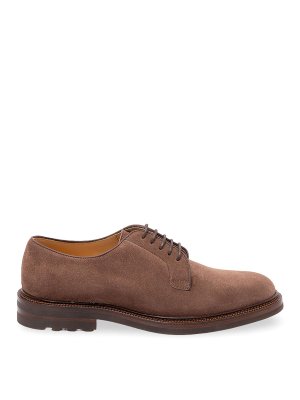 BRUNELLO CUCINELLI: Schnürschuhe - Schnürschuhe - Braun