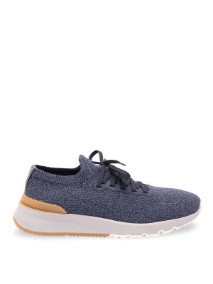 BRUNELLO CUCINELLI: Zapatillas - Zapatillas - Lavado Oscuro