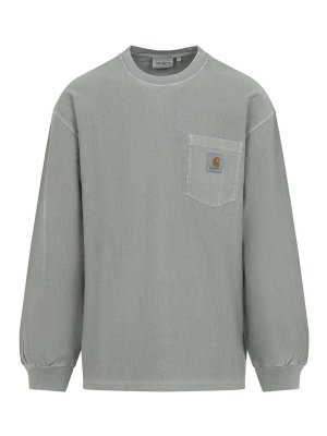 CARHARTT: t-shirts - L/S Loose Pocket T-Shirt