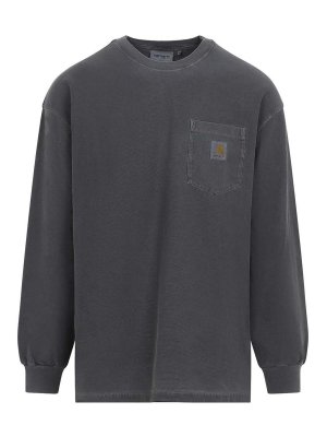 CARHARTT: t-shirts - L/S Loose Pocket T-Shirt