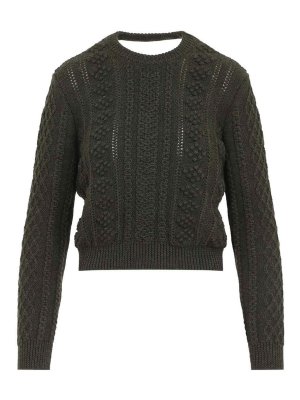 JIL SANDER: maglia collo rotondo - Maglione a trecce