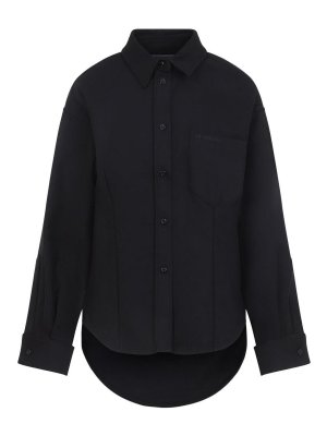 BALENCIAGA: Hemden - Hemd - Schwarz