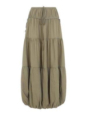 CO: Knee length skirts & Midi - Soft Gathered Bubble Midi Skirt