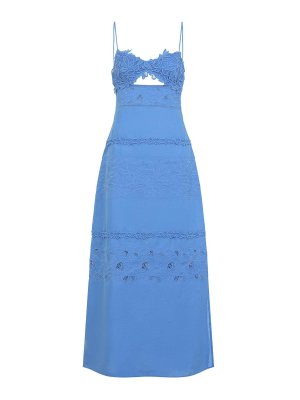 ERMANNO SCERVINO: ニーレングスドレス - 膝丈ドレス - ブルー