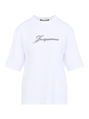 JACQUEMUS: T-shirts - T-Shirt - Weiß