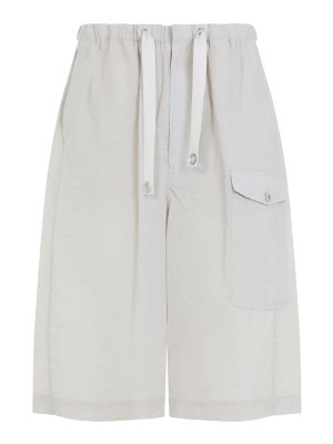 LEMAIRE: Hosen Shorts - Shorts - Weiß