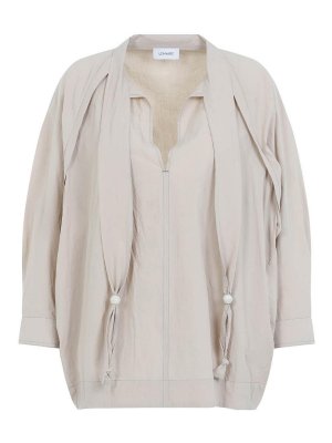 LEMAIRE: blouses - Blouse With Scarf