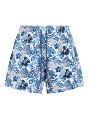 VILEBREQUIN: Swim shorts & swimming trunks - Moorise Island Flowers Swim Shorts