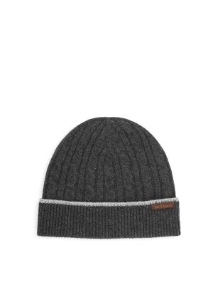 KITON: beanies - Cable-Knit Beanie