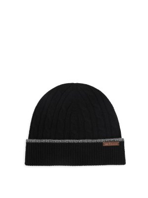 KITON: beanies - Cable-Knit Beanie