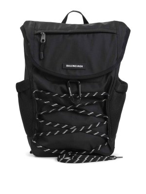 BALENCIAGA: バックパック - バックパック - 黒