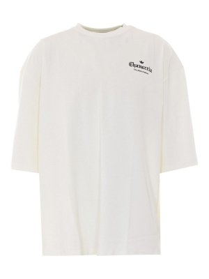 Adidas Originals: t-shirts - Willy chavarria logo ss t-shirt
