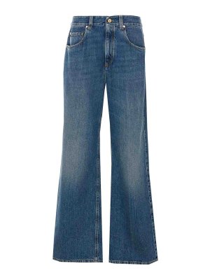 BRUNELLO CUCINELLI: Jeans Rectos - Vaqueros Rectos - Azul