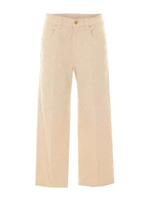 BRUNELLO CUCINELLI: Pantalones casual - Pantalón Casual - Blanco