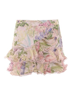 CHARO RUIZ: gonne al ginocchio  e longuette - Gonna fera multicolor Charo Ruiz Ibiza