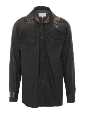 Maison Margiela: Hemden - Hemd - Schwarz