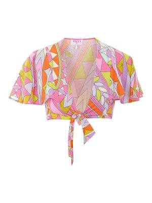 EMILIO PUCCI: Tops & Débardeurs - Top - Multicolore