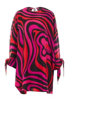 EMILIO PUCCI: Vestidos media pierna - Vestido Midi - Multicolor
