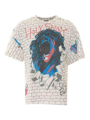 SAINT MXXXXXX: t-shirts - white t-shirt