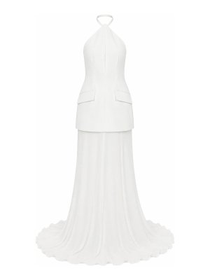 SPORTMAX: Vestidos media pierna - Vestido Midi - Blanco