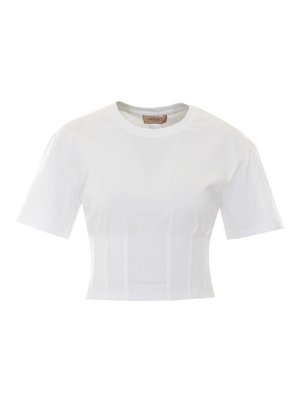 TWINSET: Camisetas - Camiseta - Blanco