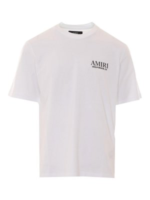 AMIRI: t-shirts - Bones stacked t-shirt